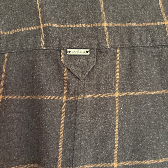 Prana flannel 3/4 sleeve dress - Picture 6 of 6